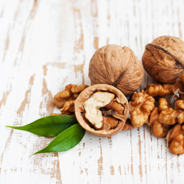 Sharbatly Chandler walnuts in 10 kg carton, easy cracking nuts with textured shells and rich brown color, ideal for snacking or baking.
