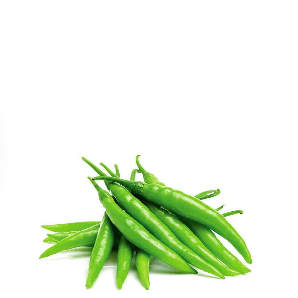 Peppers, chilli green local, 0.3 kg Pack - Sharbatly.Club