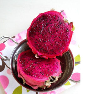 Dragon fruit , purple flesh, red pitaya, Single piece