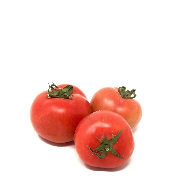 Fresh local tomatoes in a 4.5 kg carton, showcasing ripe, red vegetables from the Local Market brand.